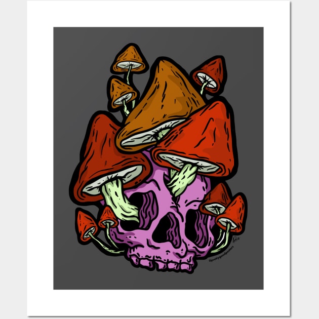 Shroomin Wall Art by PrettyGoodPosters